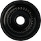 Ekena Millwork Oldham Ceiling Medallion (Fits Canopies up to 8 5/8"), 18"OD x 3 3/8"ID x 7/8"P, Black Pearl CM18OL1BPS - alternate 1